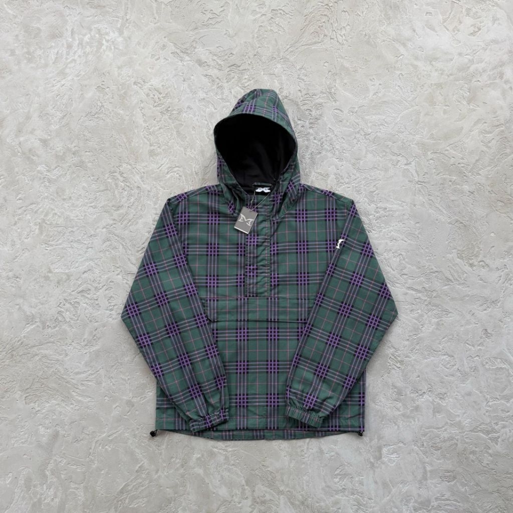 MERTRA TARTAN JACKET DARK GREEN