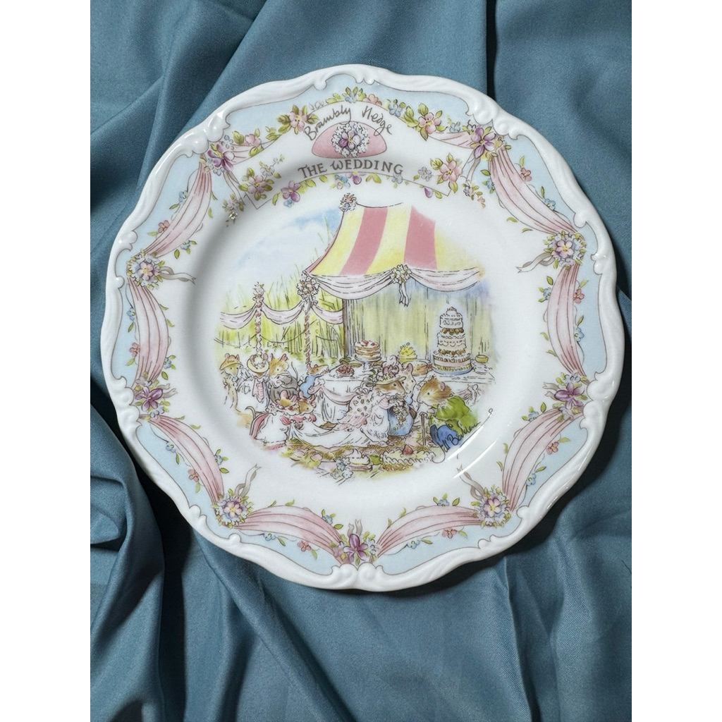 Royal Albert Royal Doulton Brambly Hedge Plate 20