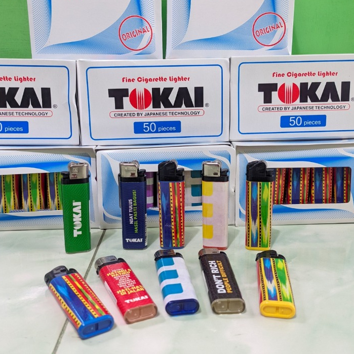 Korek Api Tokai Sticker isi 50 pcs 100% Original