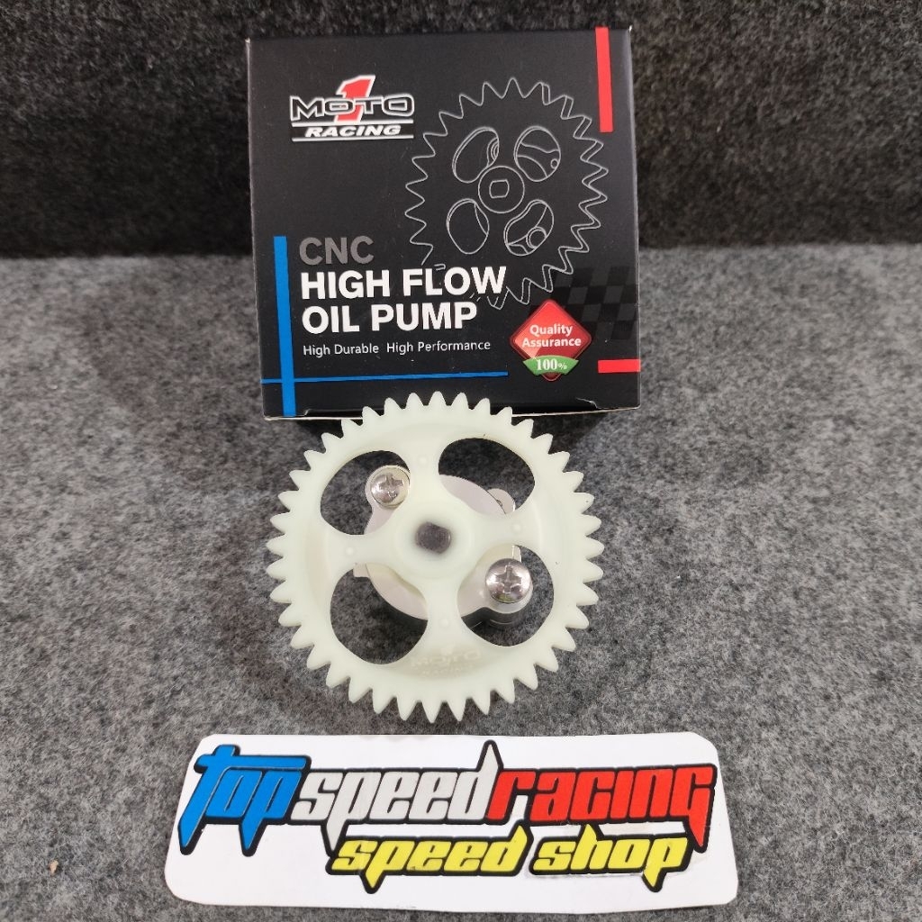 GIGI OLI POM MOTO 1 GEAR OLI POM BUAT YAMAHA AEROX 155 / LEXI / NEW NMAX / NEW AEROX