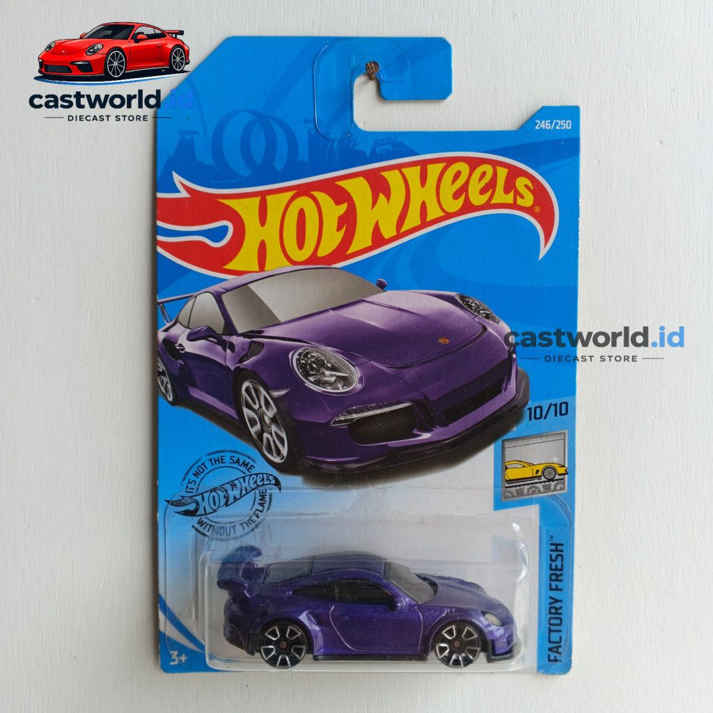 Hot Wheels Porsche 911 GT3 RS Ungu