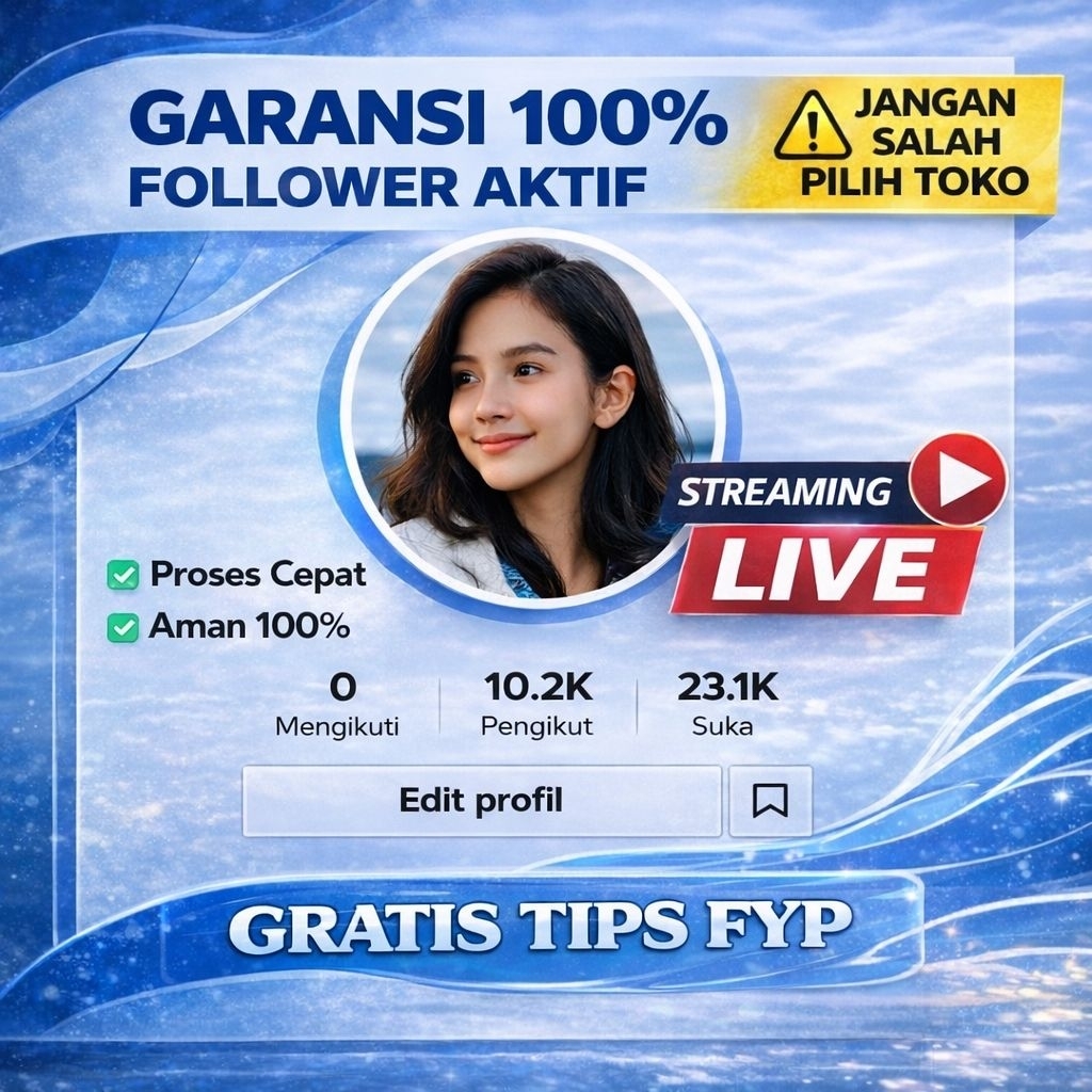 JUAL AKUN TIKTOK LIVE DAN AFFILIATE KERANJANG KUNING FOLLOWERS 1K - 10K MURAH TERMURAH
