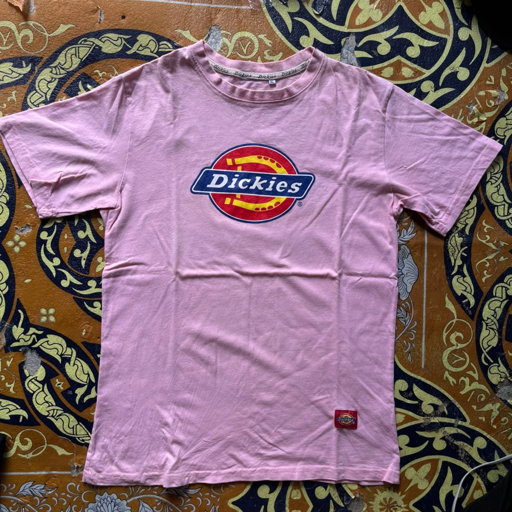 t-shirt dickies pink second original