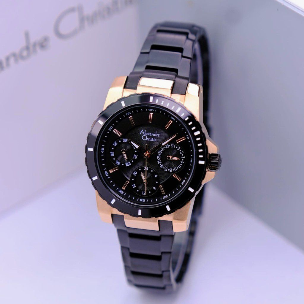 Alexandre Christie AC6141 ladies rose gold
