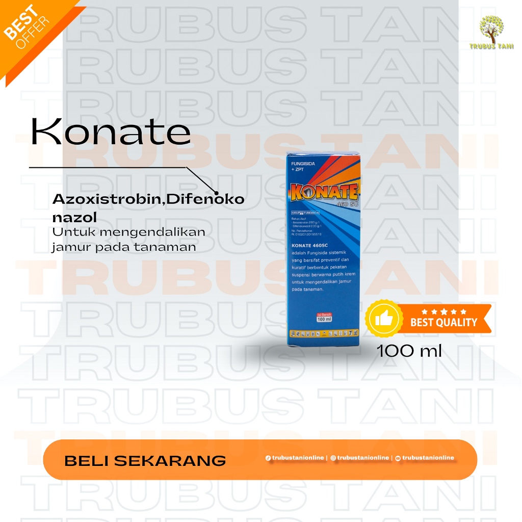 Fungisida KONATE 460SC 100 ml +ZPT PANEN RAYA