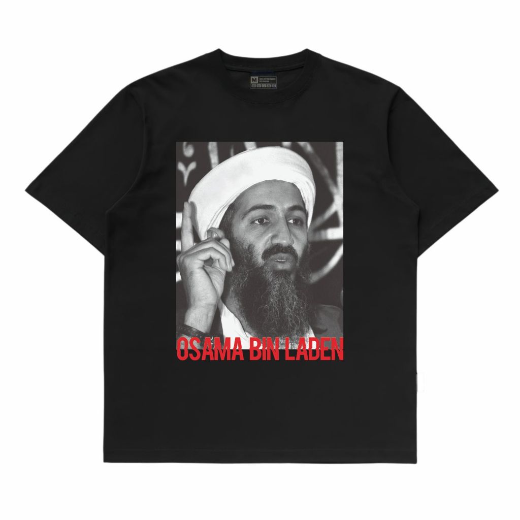 Kaos Distro Osama Bin Laden Tshirt  Tokoh