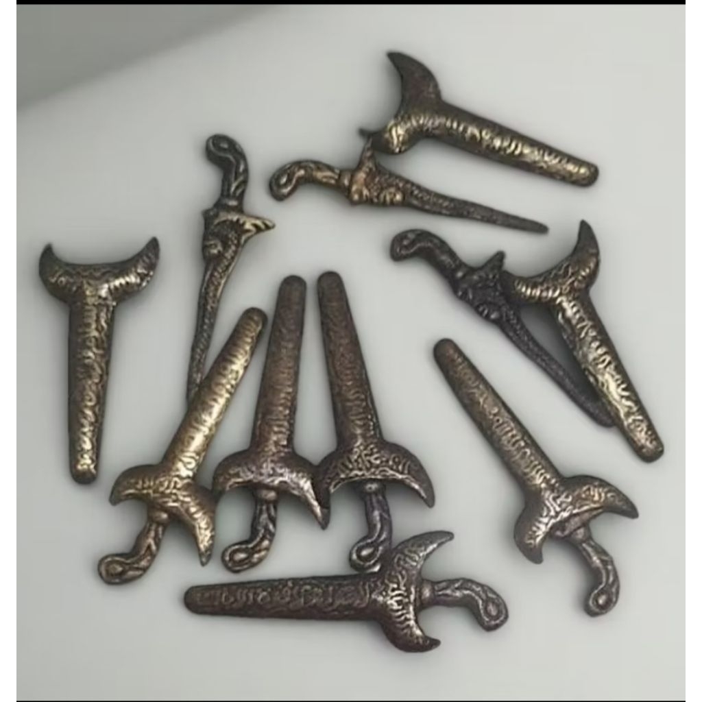 koleksi keris tembaga naga mini Zulfikar/keris tembaga mini tebal zulfikar