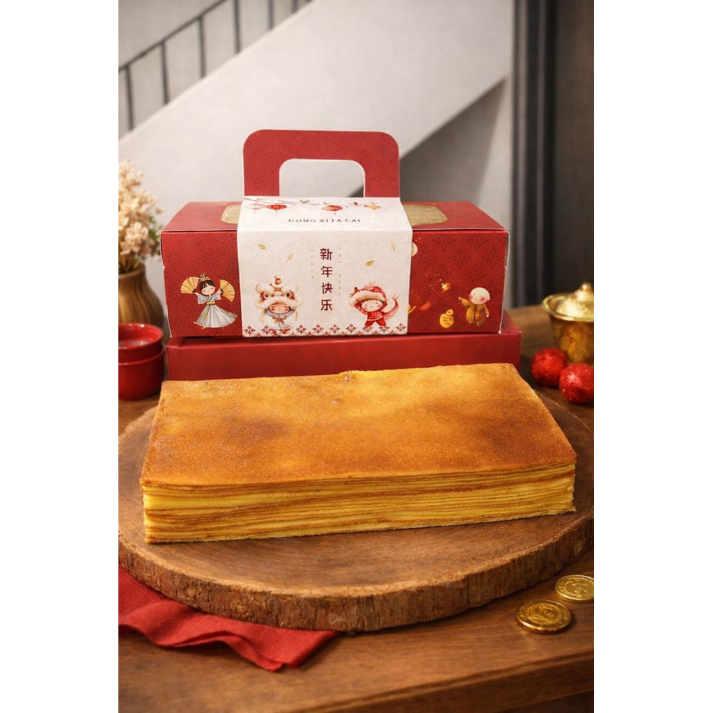 Hampers Imlek Lapis Legit Premium Full Butter Wisman