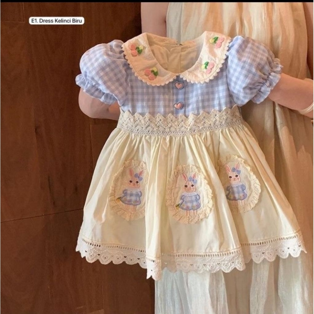 dress kelinci Eleanor  dress