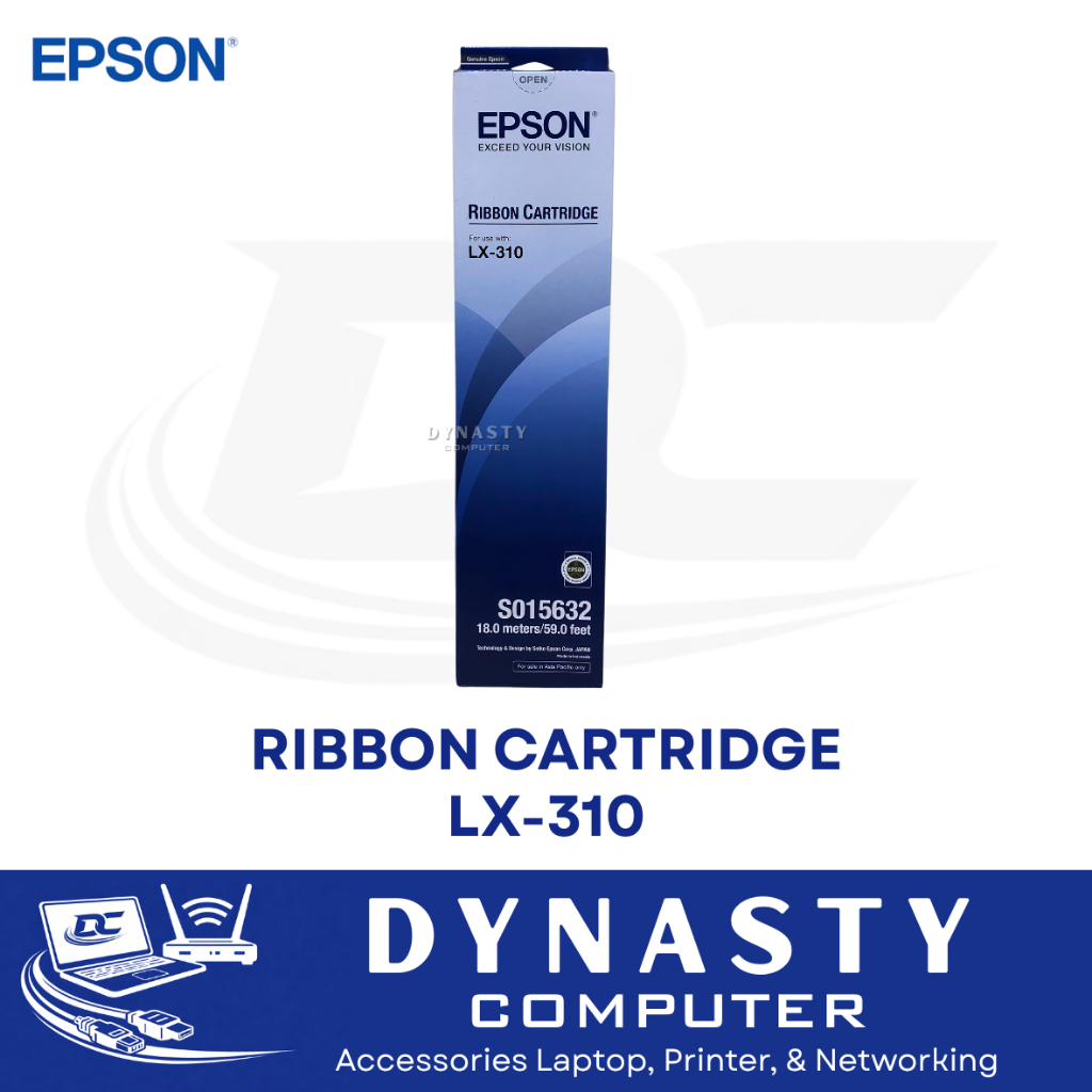 EPSON Ribbon Cartridge | Pita EPSON LX310 | Ribbon EPSON LX310 LX 310 Original
