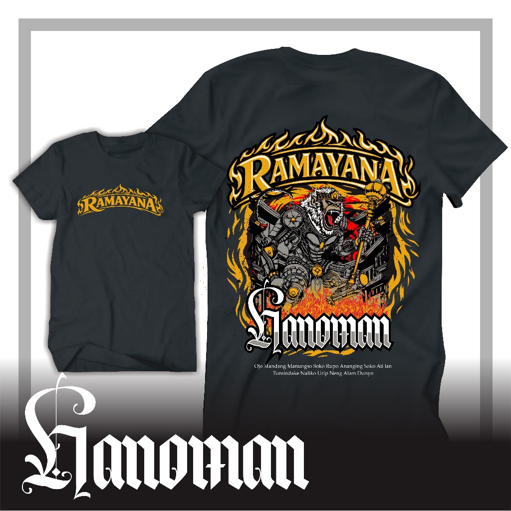 Kaos Ramayan Hanoman / Kaos Ramayana / Kaos Hanoman