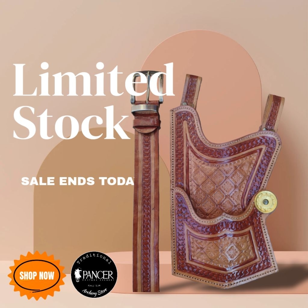 quiver kulit asli model korean