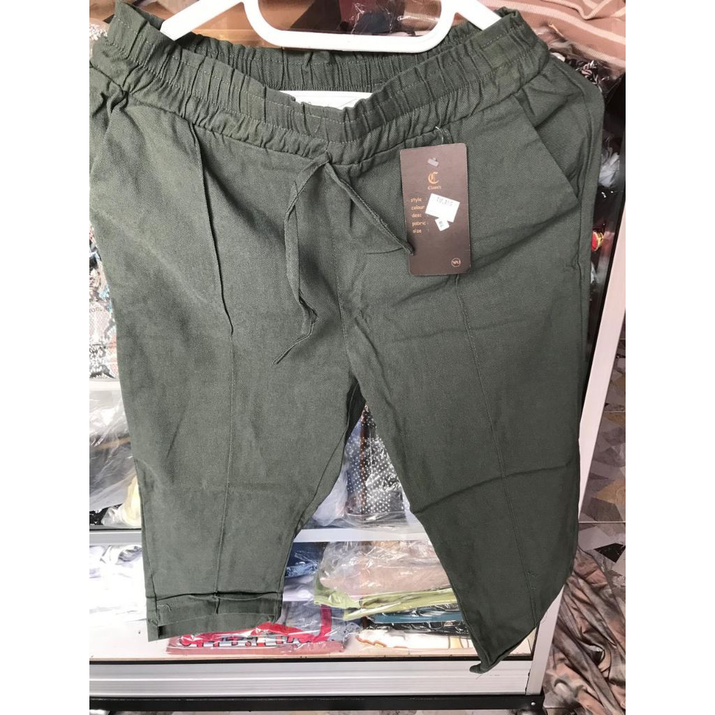 Celana Soft Jeans Simple me 7/8