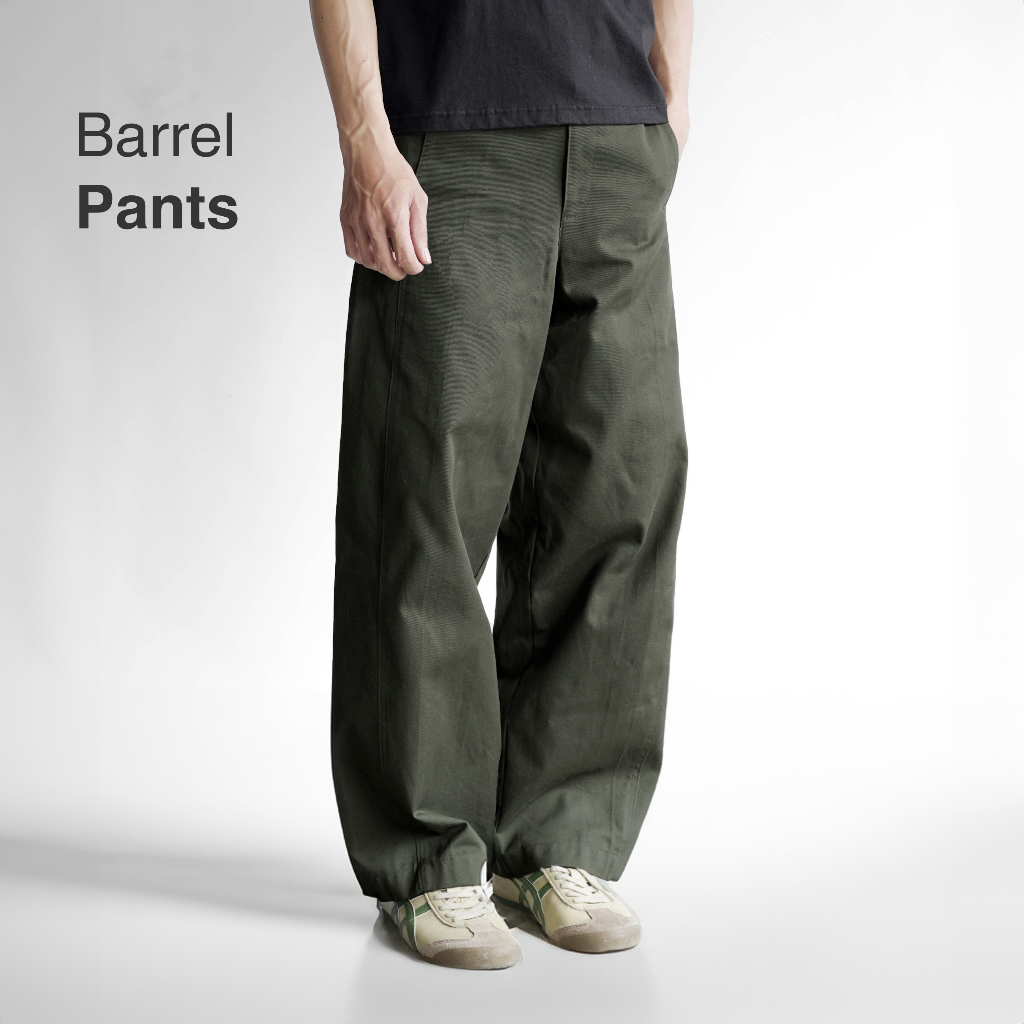 Cottonsupply Baggy Barrel Pants Celana Panjang Baggy Barrel