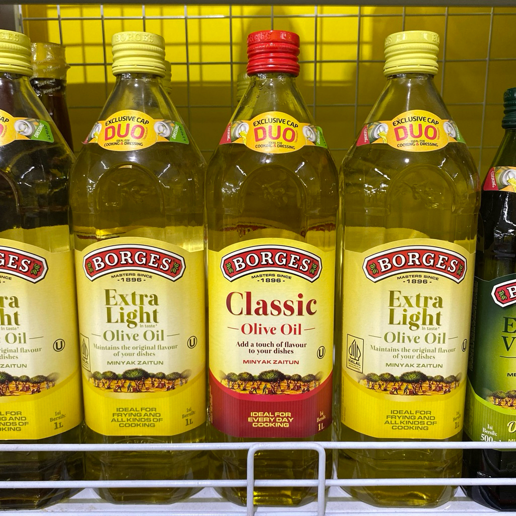 Borges Olive Oil 1 Liter Minyak Zaitun
