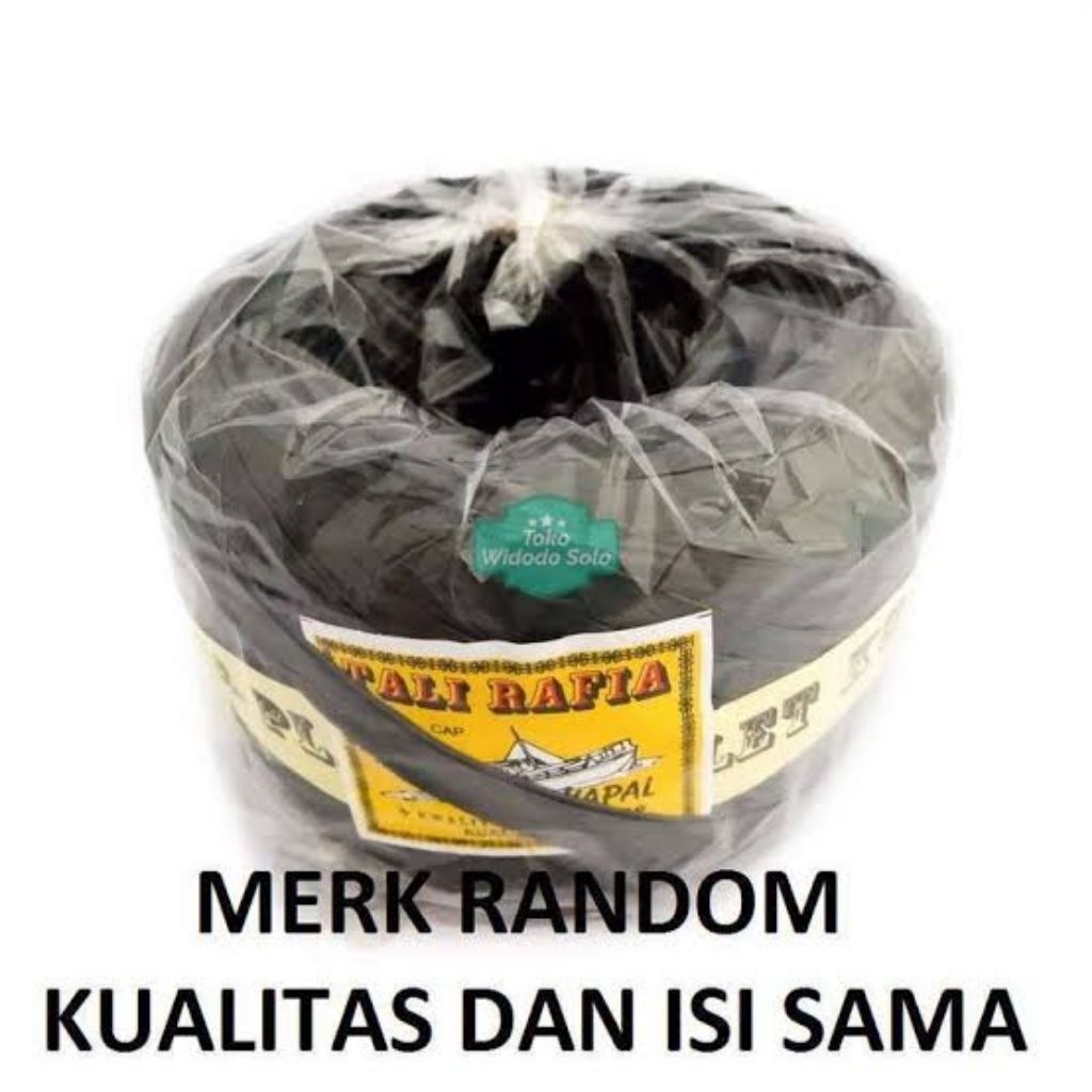Tali Rapia Besar Hitam 1 Roll