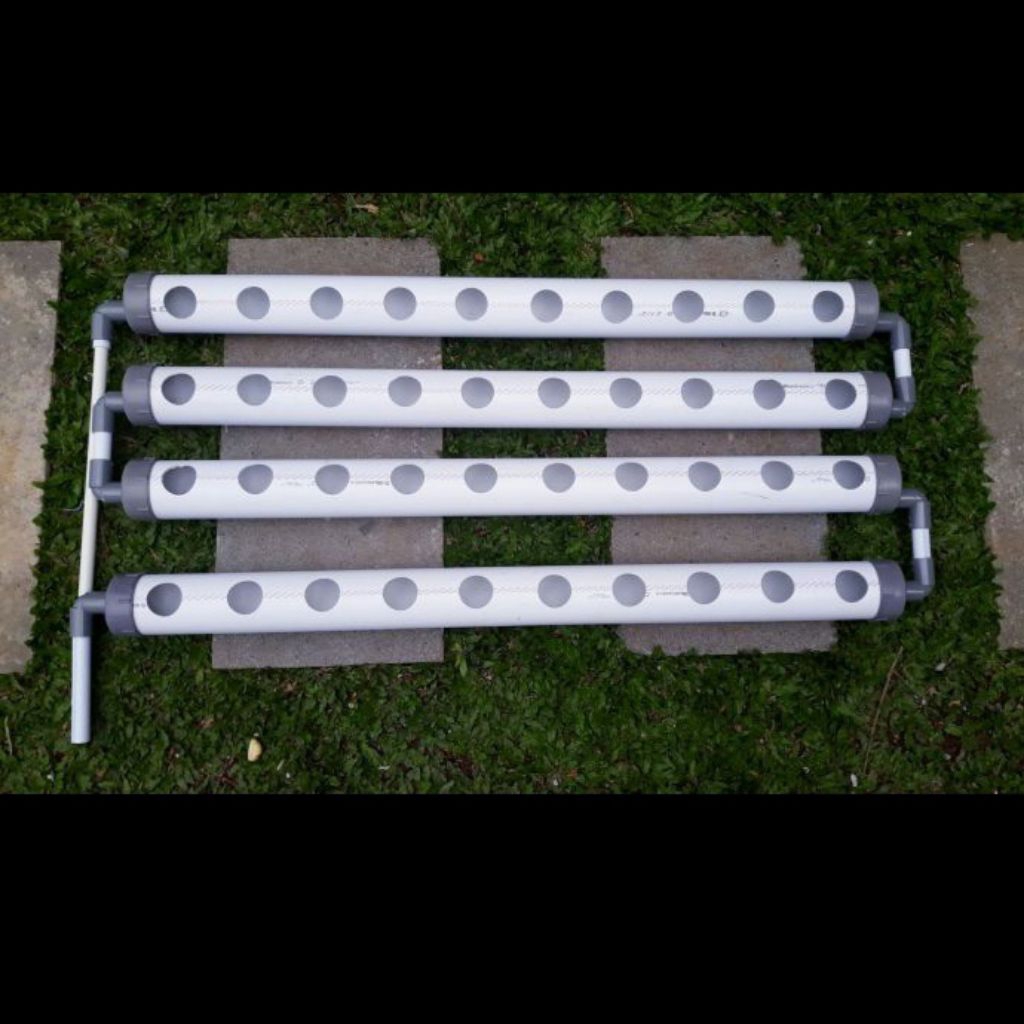 hidroponik panjang 1meter pipa 2,5 inch