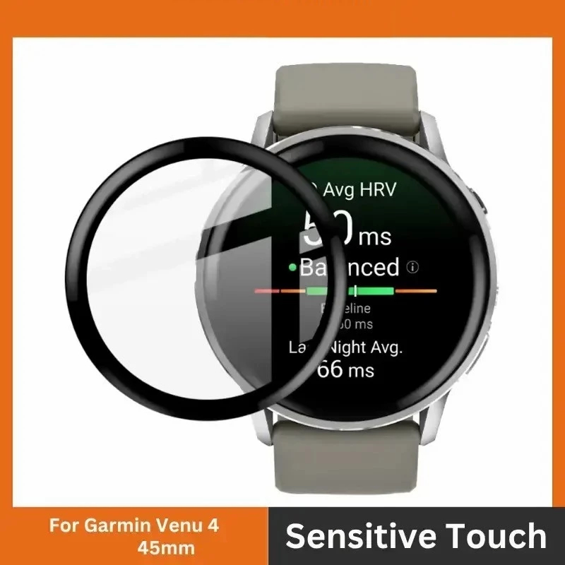 Anti Gores PMMA Film Garmin VENU 4 Pelindung Layar Screen Protector Cover Venu 4 45mm