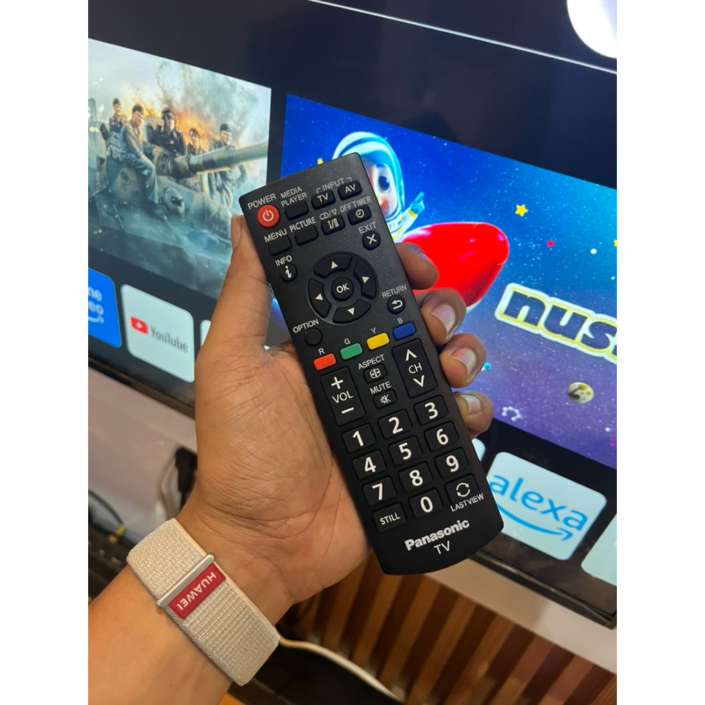 REMOT REMOTE TV PANASONIC LED LCD ORIGINAL ASLI NEW