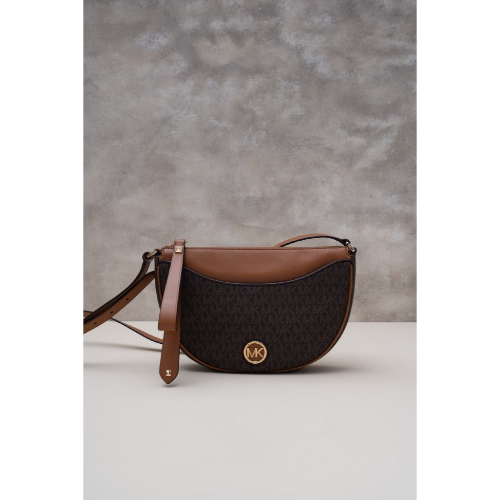 MK MICHAEL KORS Dover medium half moon convertible crossbody bag