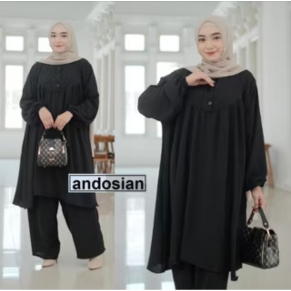 SETELAN WANITA LD 130 & 150 CM CRINKLE AIRFLOW