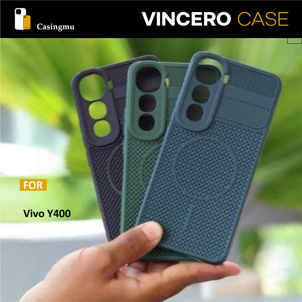 CASINGMU Case Vivo Y400 - Case Vincero - Casing  Vivo Y400