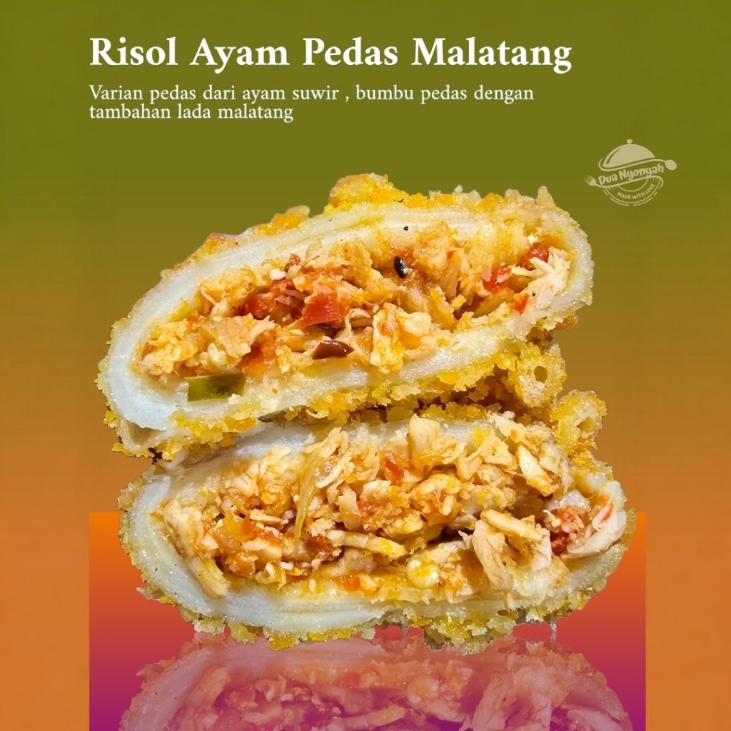 Risol ayam pedas malatang / Risol frozen ayam pedas malatang