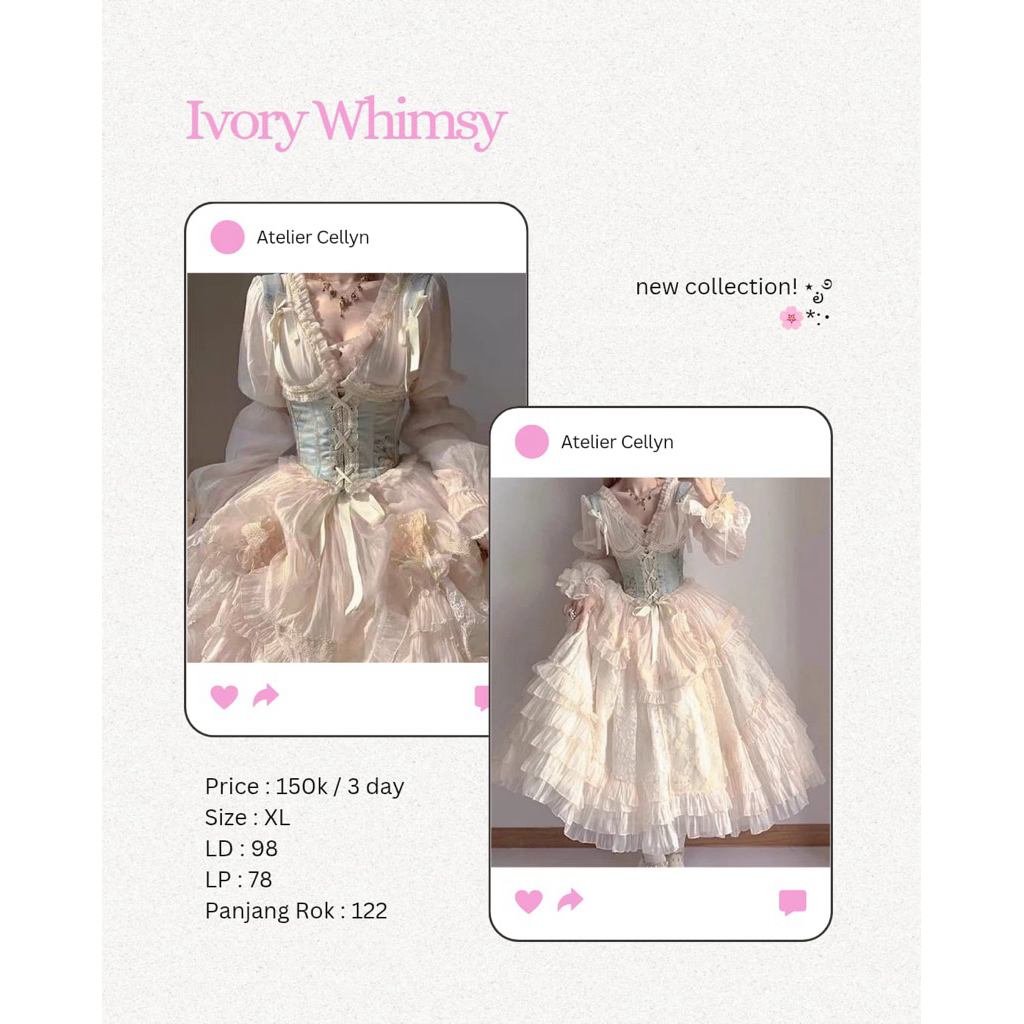 RENTAL DRESS PRINCESS