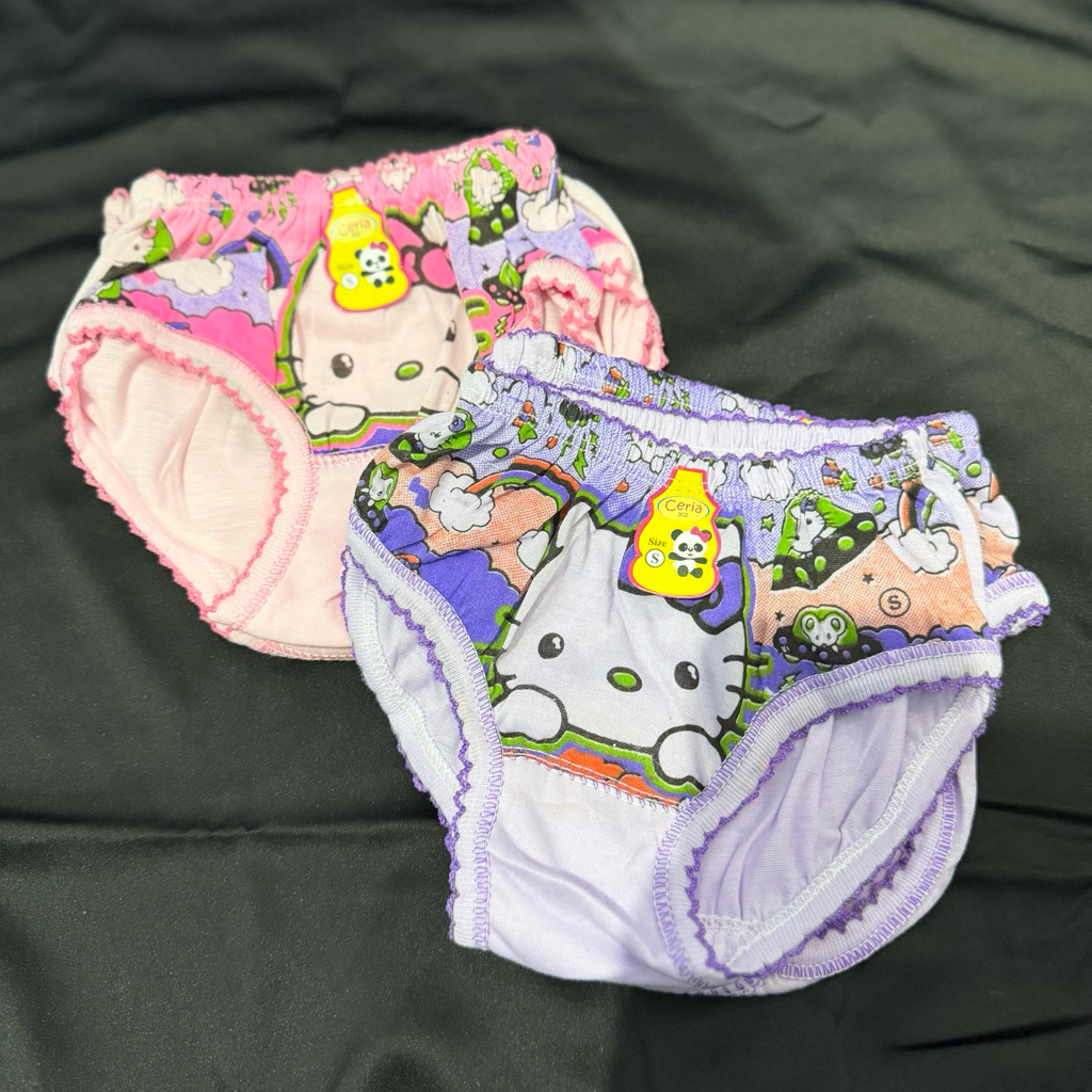 pl celana dalam anak perempuan 6pcs