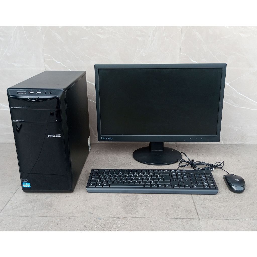 PROMO PC Komputer Siap Pakai Core i5 | RAM 8GB | SSD 128 GB | Monitor 19” | Windows 10 | Garansi