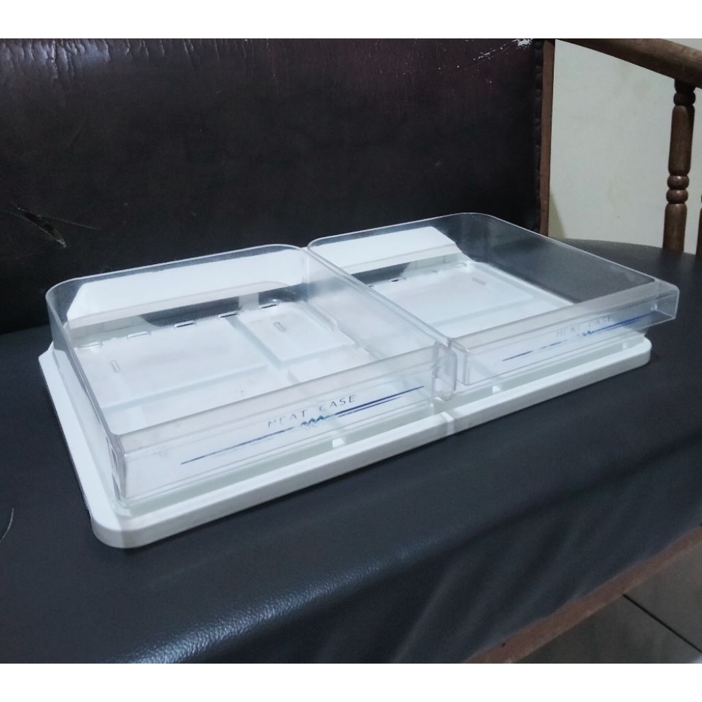 Rak Daging / Meat Case Kulkas Sharp 1 Pintu ORIGINAL – Chiller Box Plastik | Bekas Mulus