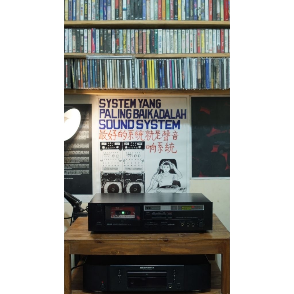 TAPE DECK YAMAHA K 15 (STEREO CASSETTE DECK)