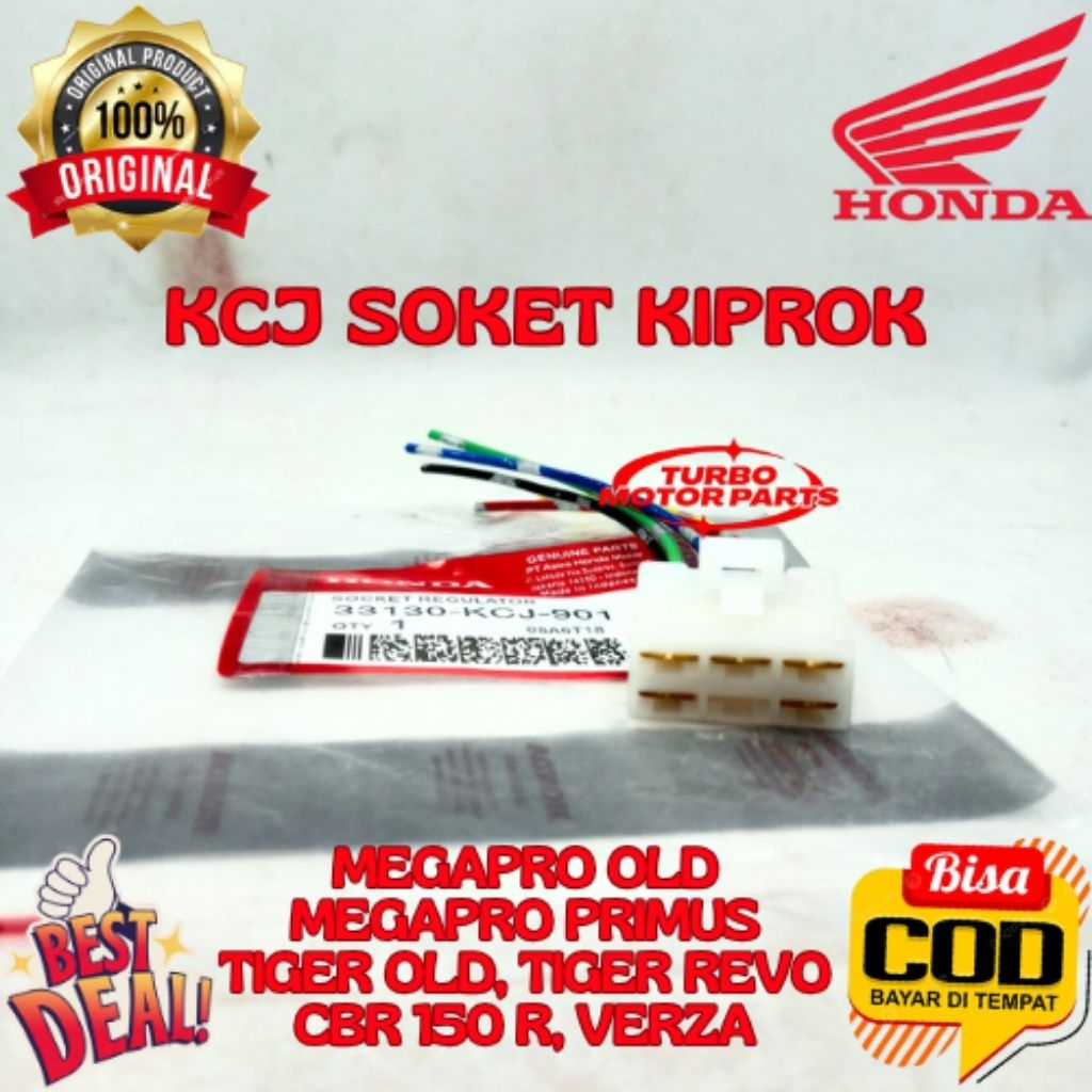 SOKET KIPROK ORIGINAL HONDA KODE KCJ, SOKET KIPROK MEGAPRO OLD, SOKET KIPROK MEGAPRO PRIMUS, SOKET K