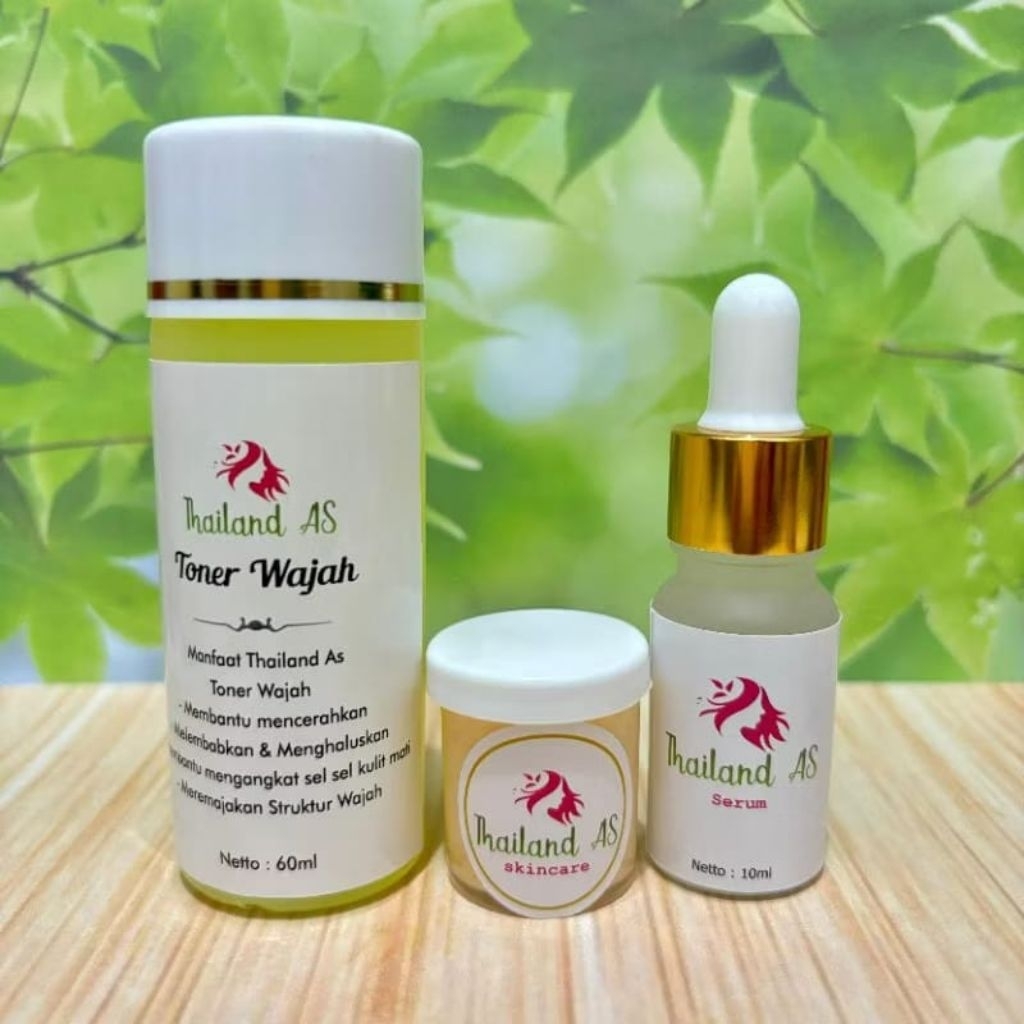 Thailand As Skincare Cream Toner Sabun Wajah