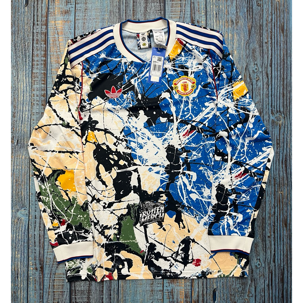 Jersey Manchester United The Stone Roses 2026 Long Sleeve Official Merchandise