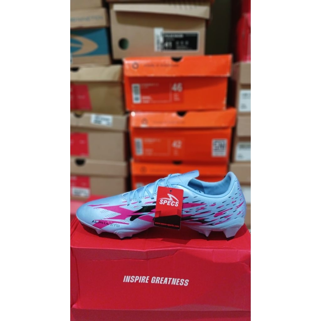 sepatu bola specs alpha xtd fg