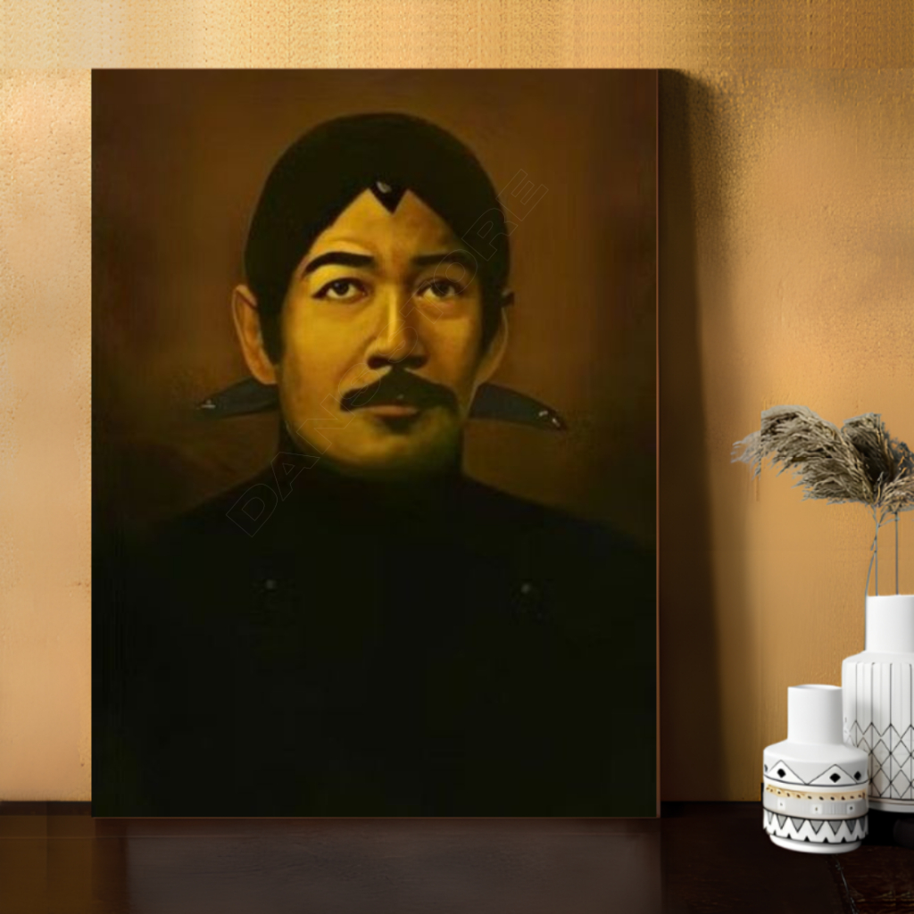 Poster Panembahan Senopati Hiasan Dinding Bahan MDF