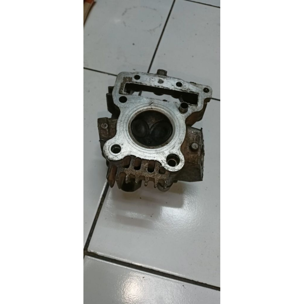 blok block silinder head kop cop kawasaki zx130 zx 130 ori original