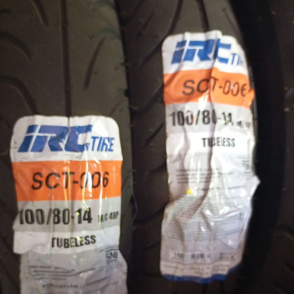 Ban tubless irc sct 006 100/80-14