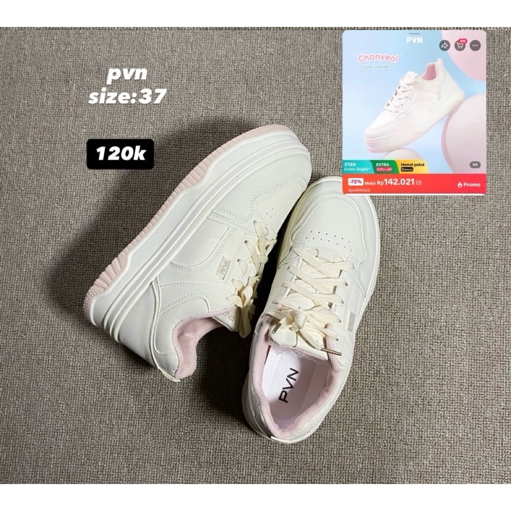 pvn shoes sepatu casual