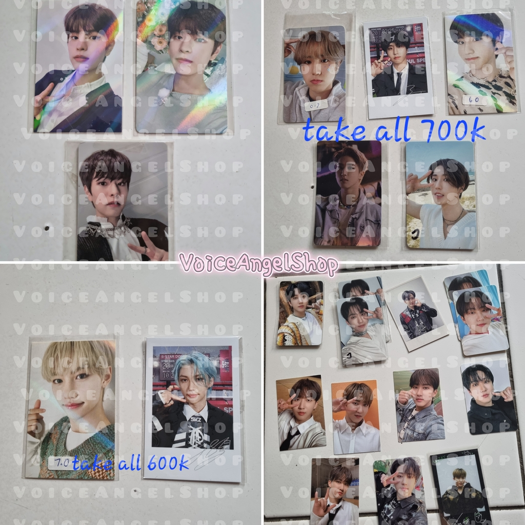[ STRAY KIDS ] Official Photocards SEUNGMIN CHANGBIN HAN FELIX POB Pre Order Benefit album fanmeetin