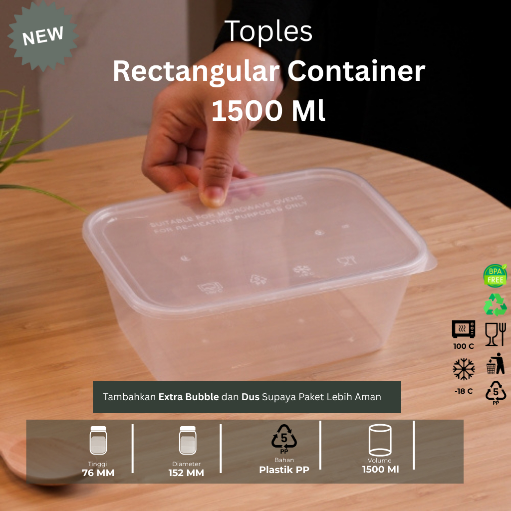 Thinwall Felton 1500ml | Thinwall Kotak 1500ml