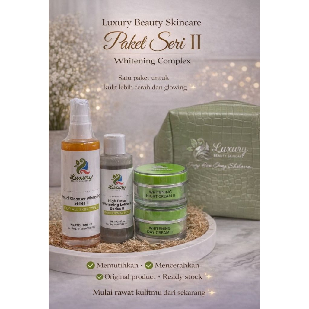 Paket seri ll luxury beauty skincare