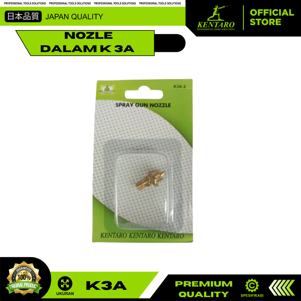 SPRAYER K 3 CAP NOZZLE NOZEL NOZLE LUAR KEPALA SPRAY GUN SEMPROT CAT K3 KENTARO JAPAN QUALITY