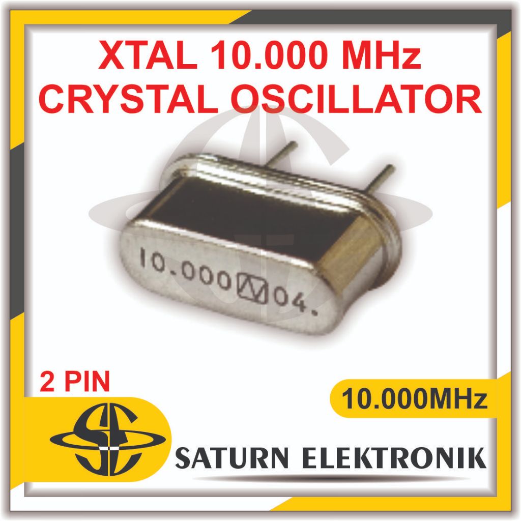 XTAL 10.000 MHz CRYSTAL OSCILLATOR 2 PIN
