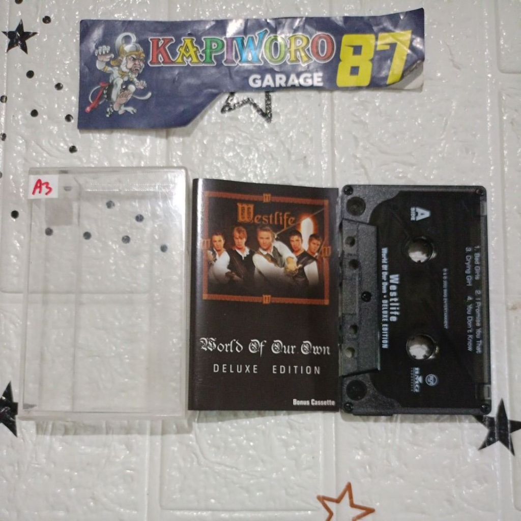 KASET PITA,,, WESTLIFE WORLD OF OUR OWN DELUXE EDITION