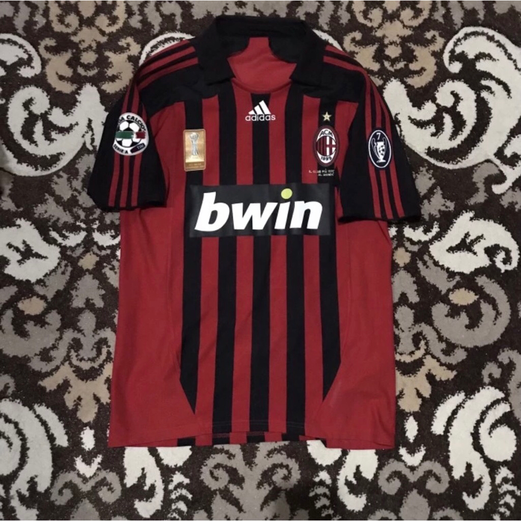 jersey ac milan home 2007/2008