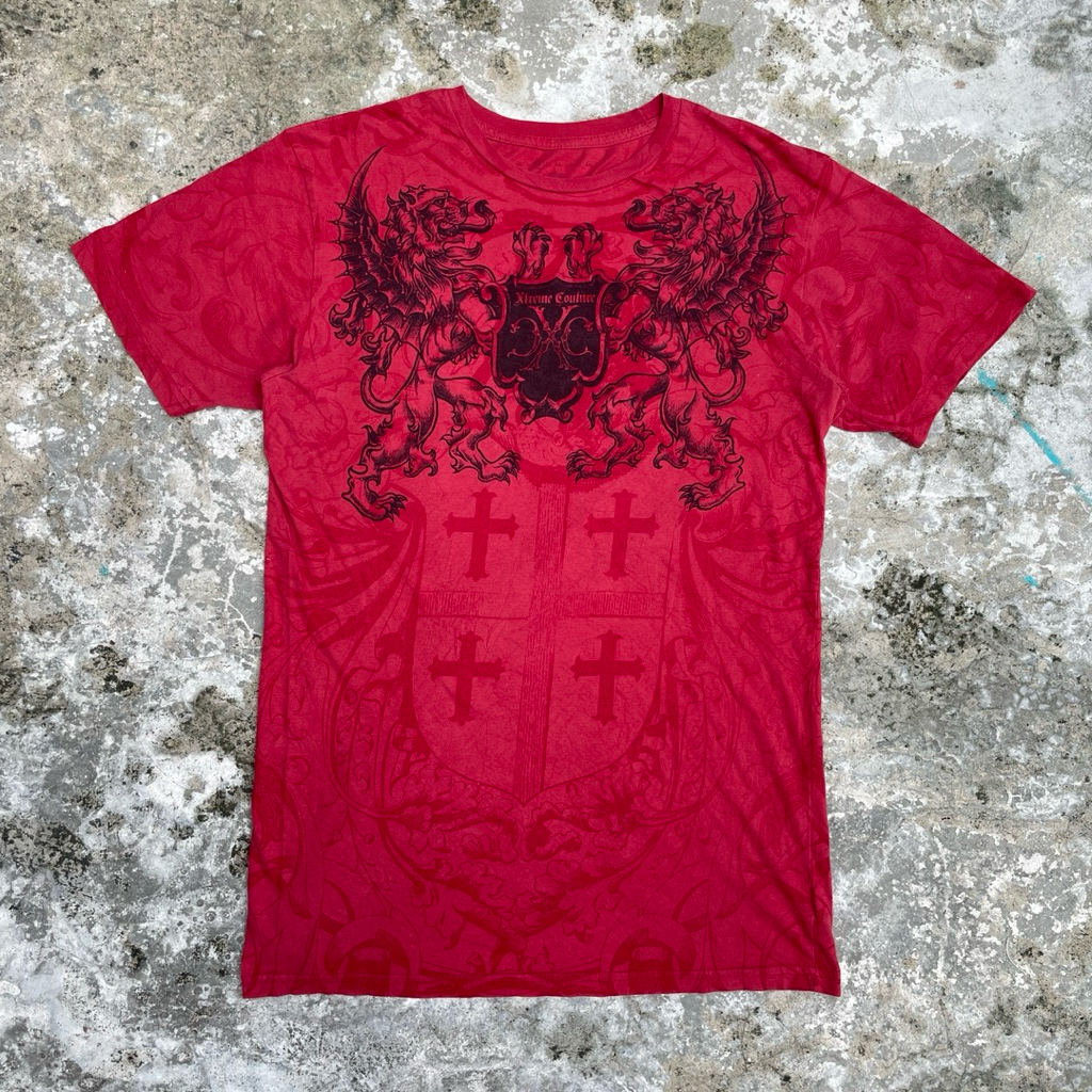 Xtreme Couture Cross AOP Tshirt