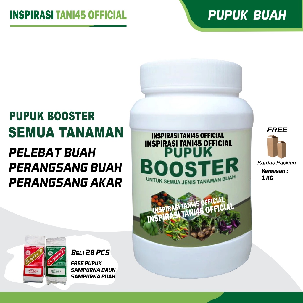 Booster Buah Semua Jenis Tanaman 1kg Kaya Kalsium