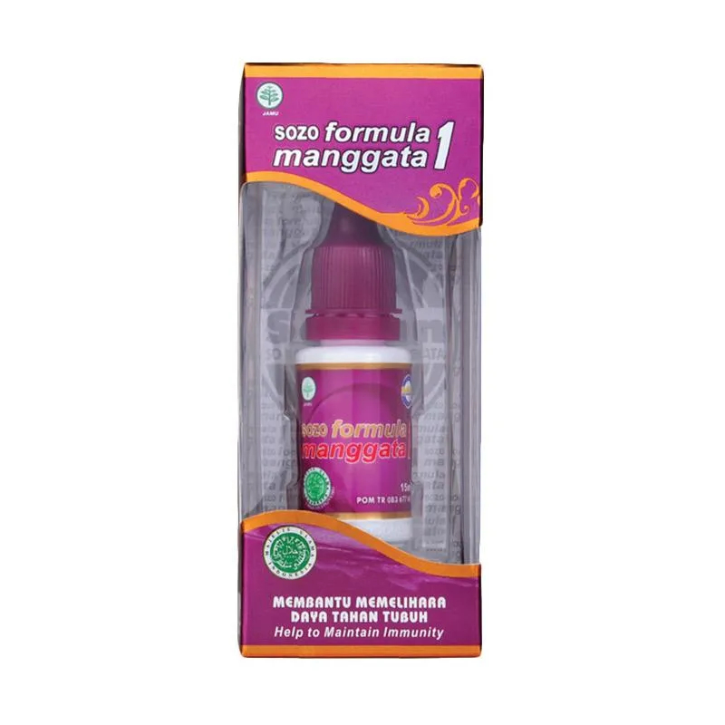 SOMAN 1 Jamu Tetes Herbal Asli 15ml